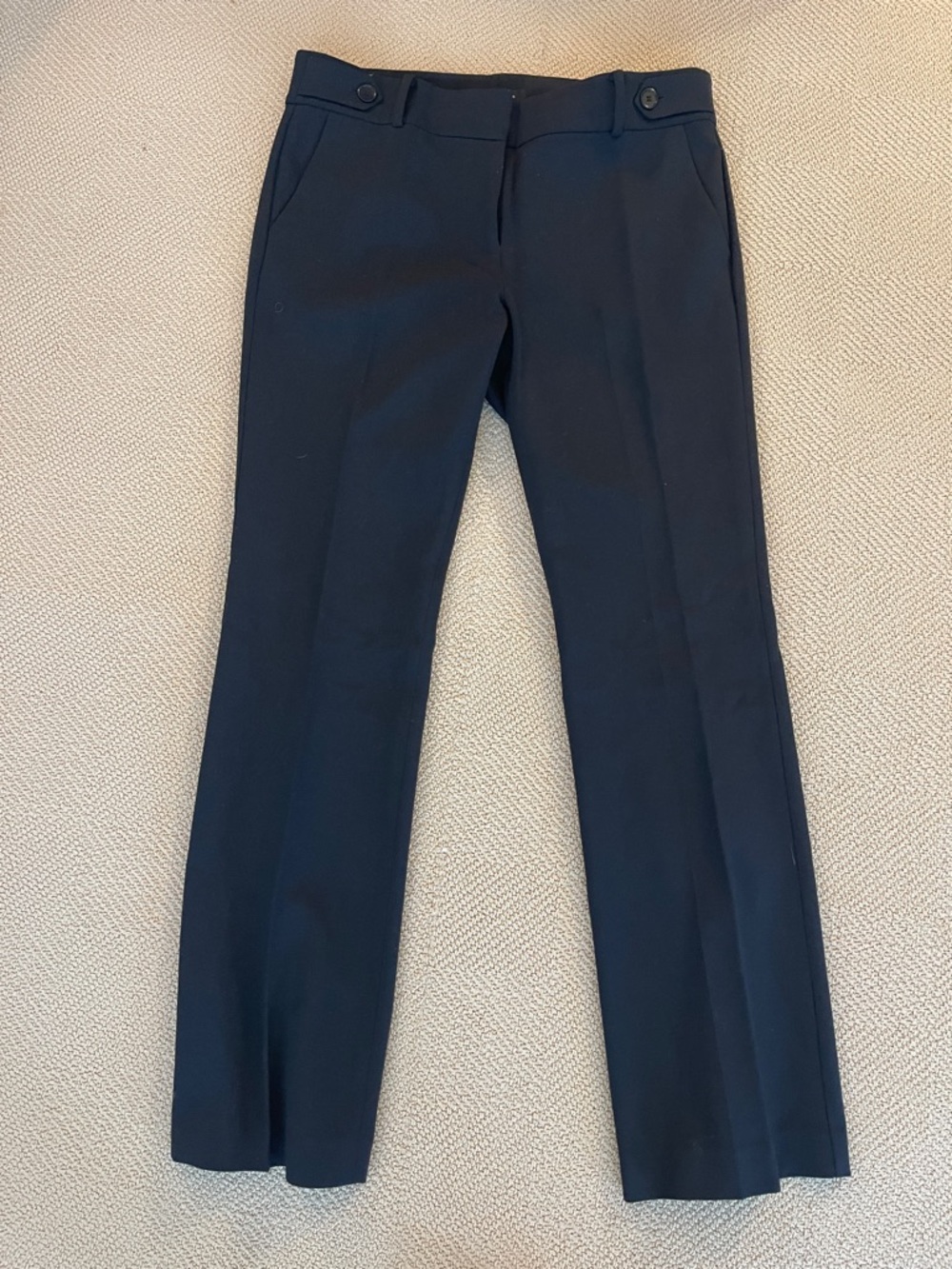 Classic Straight Leg Navy Dress Pants